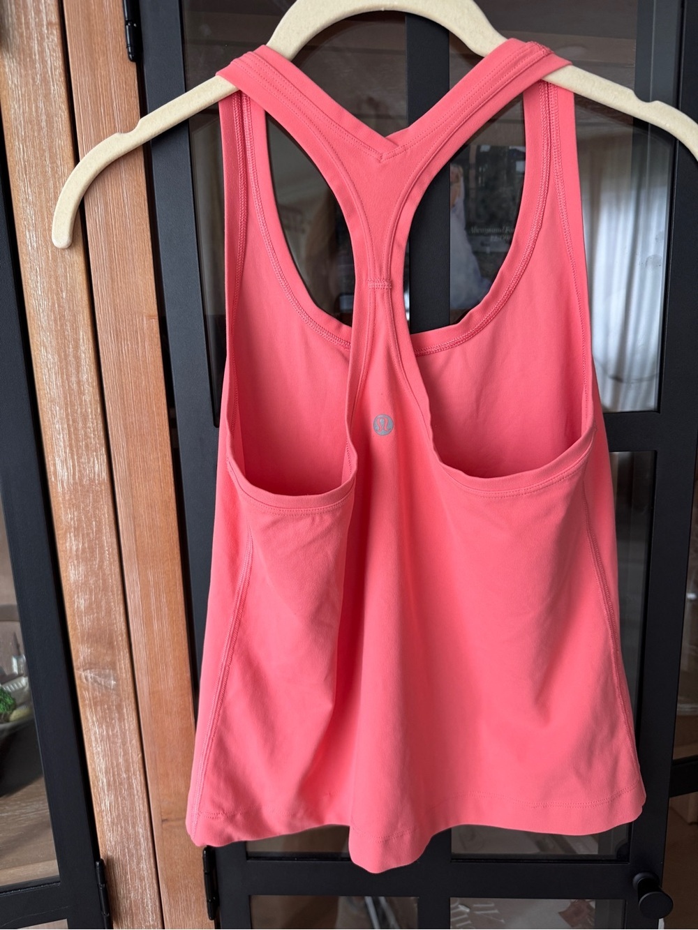 Lululemon Cool Racerback tank top Racing Length align grapefruit coral cropped - Picture 4 of 5